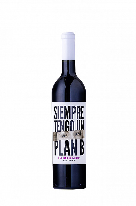 SIEMPRE TENGO UN PLAN B CABERNET SAUVIGNON - 750ML - 2024 - VINHO FINO TINTO SECO