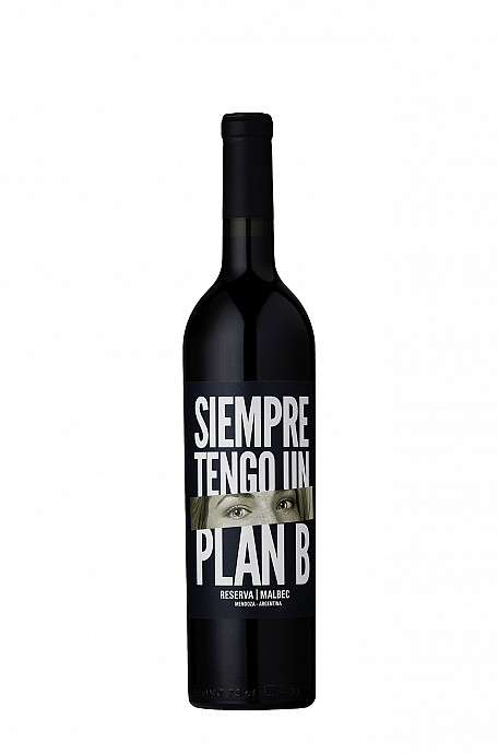 SIEMPRE TENGO UN PLAN B RESERVA MALBEC - 750ML - 2023 - VINHO FINO TINTO SECO