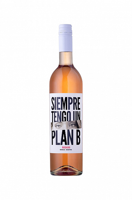 SIEMPRE TENGO UN PLAN B ROSADO - 750ML - 2024 - VINHO FINO ROSADO SECO