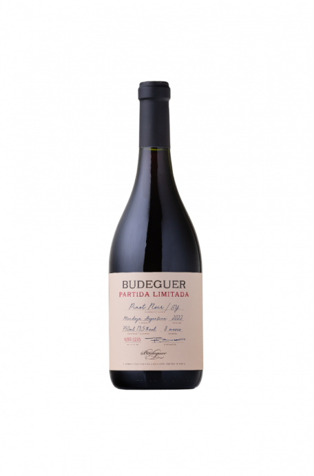 BUDEGUER PARTIDA LIMITADA/GY PINOT NOIR - 750ML - 2022 - VINHO FINO TINTO SECO